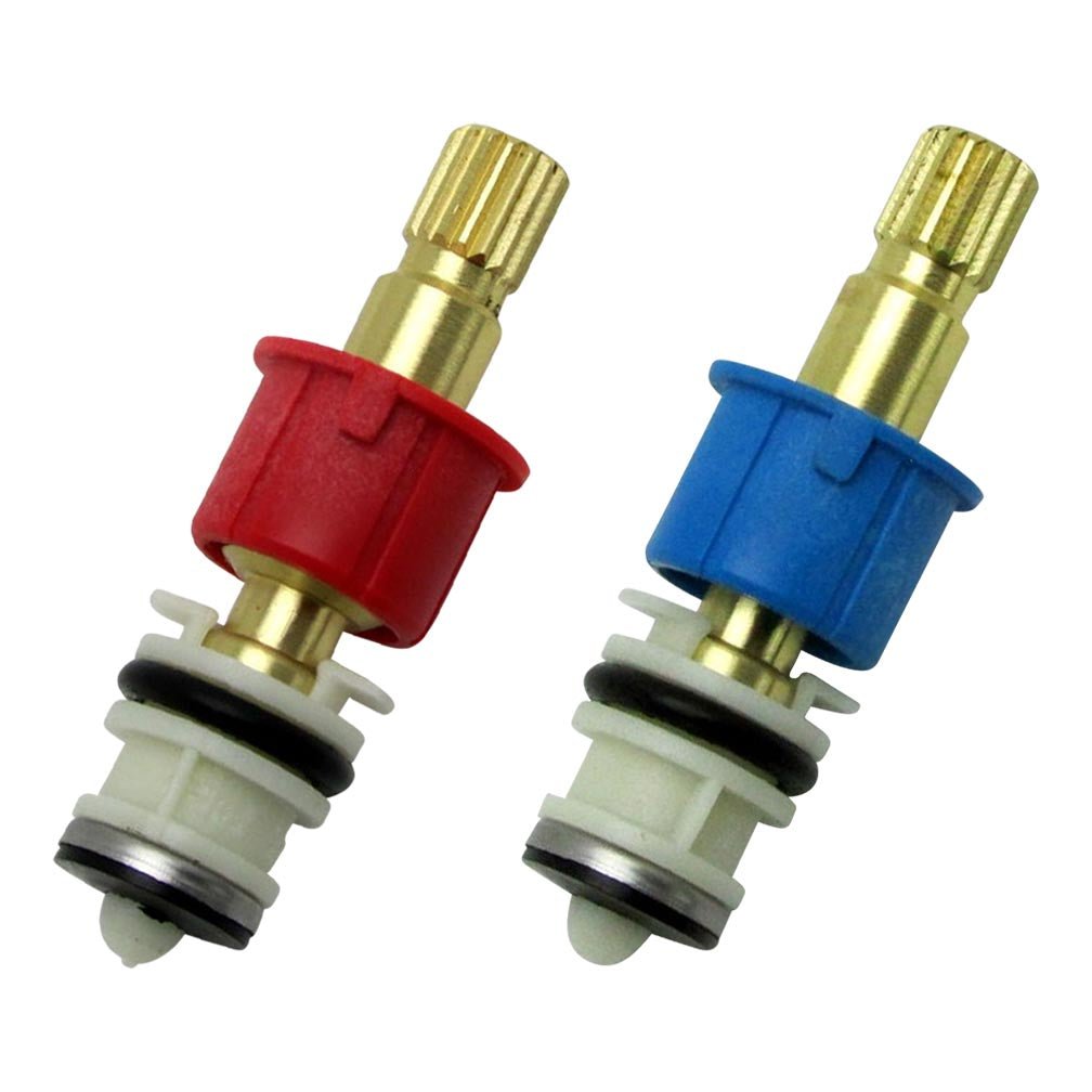 K1077 - K1077 Hot and Cold Valve Stem Set - Dishmaster