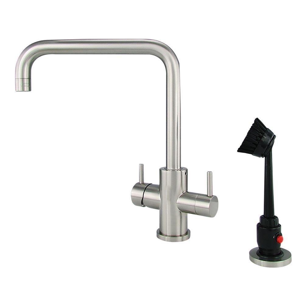 M32370 - Dishmaster M70BNRA Sapphire Right Angle, Brushed Nickel - Dishmaster