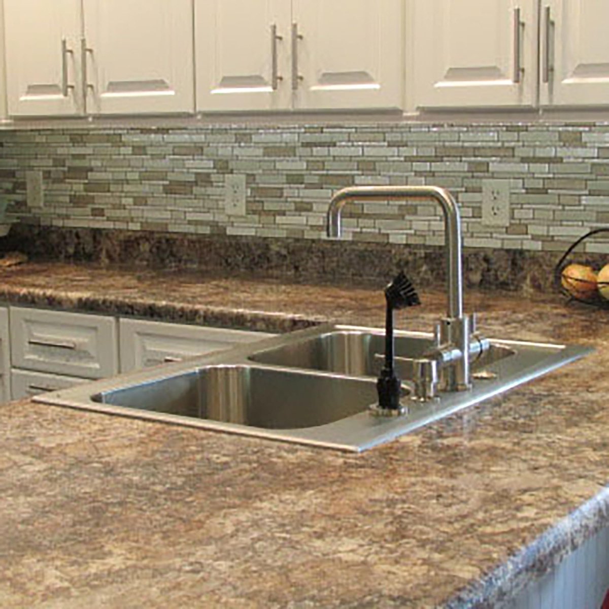 M32370 - Dishmaster M70BNRA Sapphire Right Angle, Brushed Nickel - Dishmaster