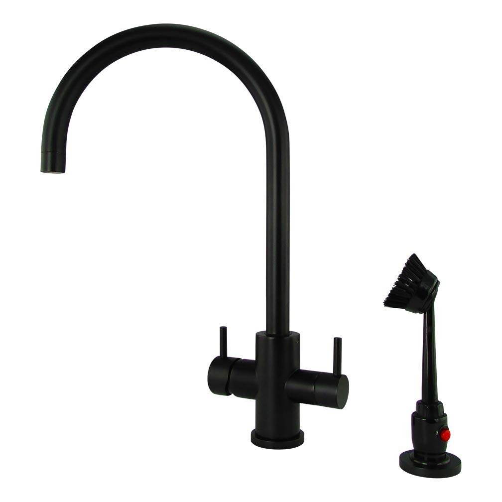 M34170 - Dishmaster M70MBHA Sapphire High Arc, Matte Black - Dishmaster