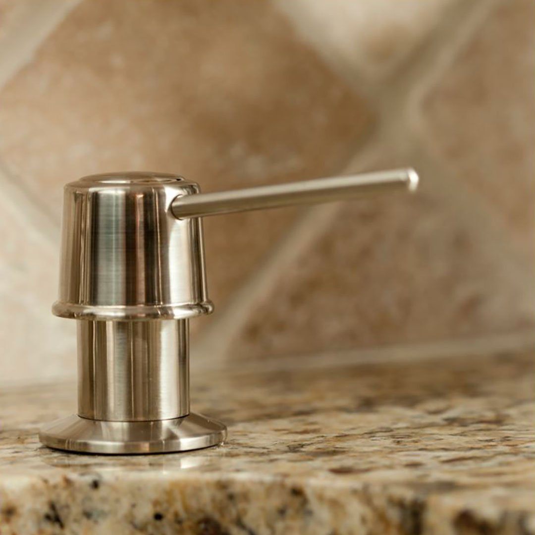 P1001BN - P1001BN Pump Dispenser, Brushed Nickel - Dishmaster