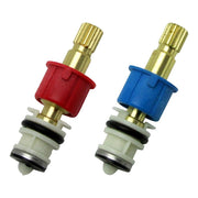 K1077 - K1077 Hot and Cold Valve Stem Set - Dishmaster