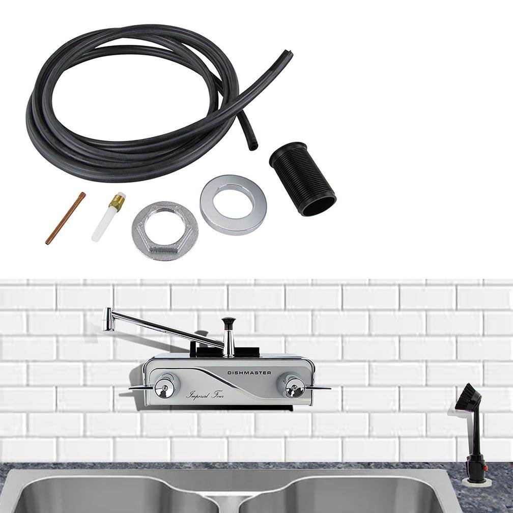 M30076 - Dishmaster M76 Imperial Four, Chrome - Dishmaster