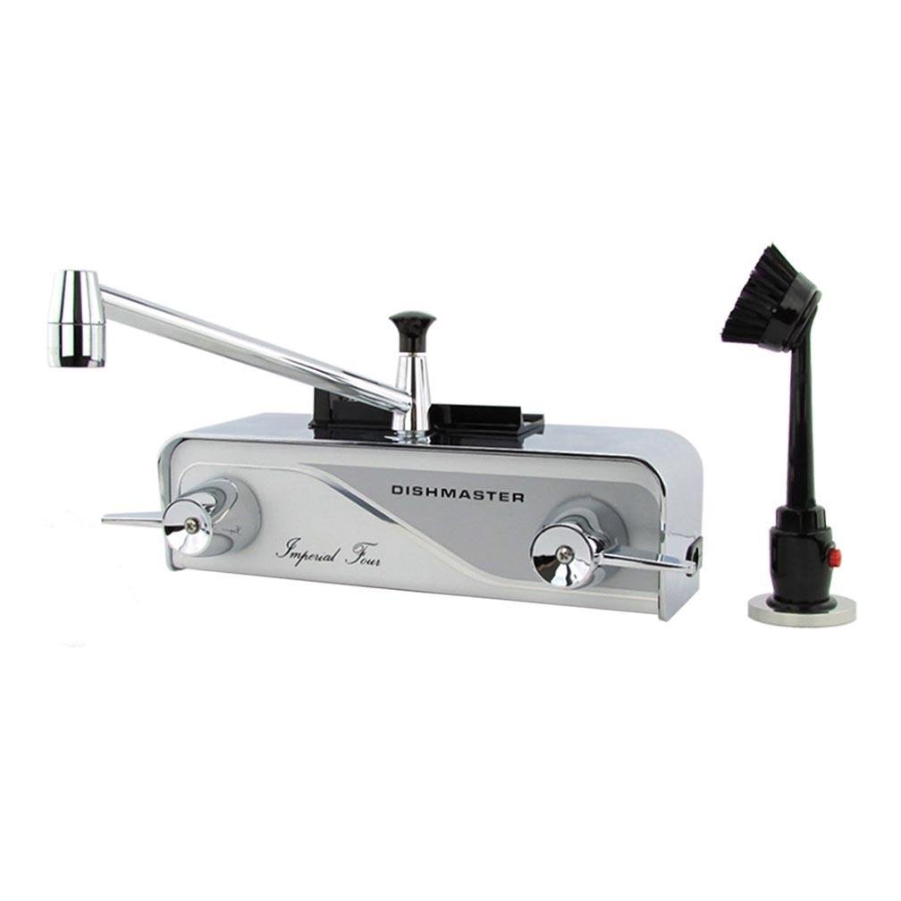 M30176 - Dishmaster M76XL Imperial Four XL, Chrome - Dishmaster