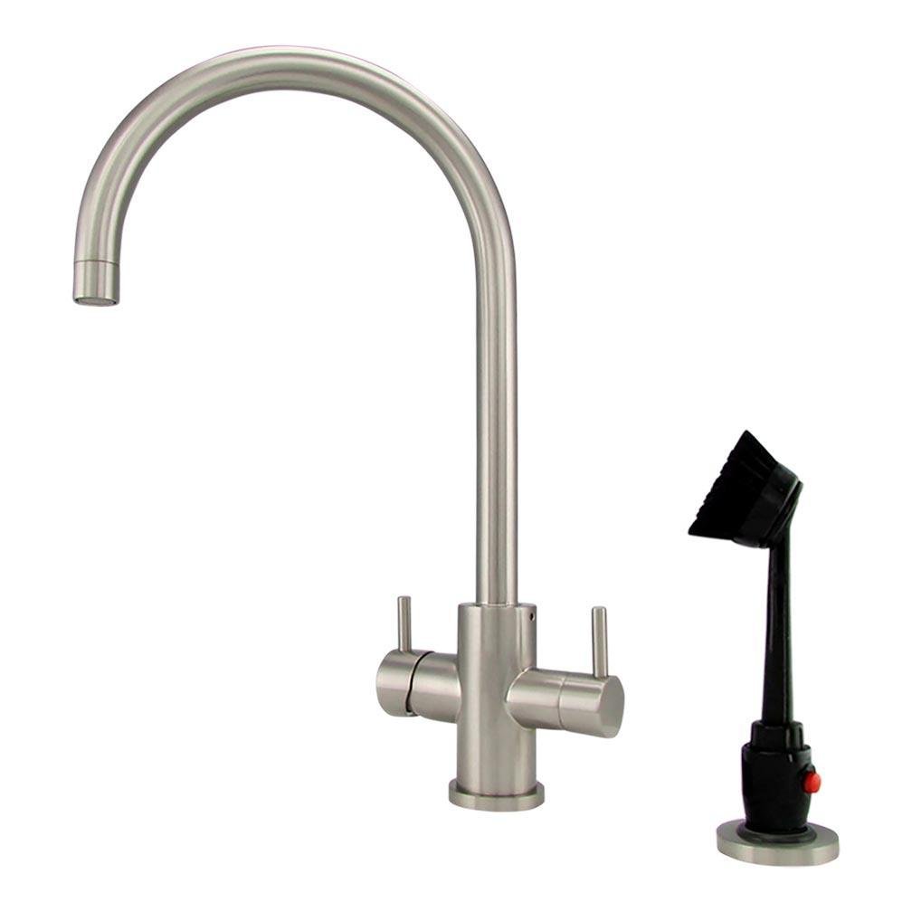 M32170 - Dishmaster M70BNHA Sapphire High Arc, Brushed Nickel - Dishmaster