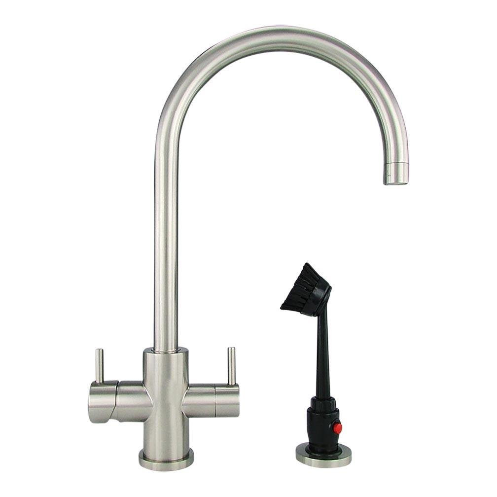 M32170 - Dishmaster M70BNHA Sapphire High Arc, Brushed Nickel - Dishmaster