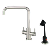 M32370 - Dishmaster M70BNRA Sapphire Right Angle, Brushed Nickel - Dishmaster