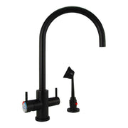 M34170 - Dishmaster M70MBHA Sapphire High Arc, Matte Black - Dishmaster