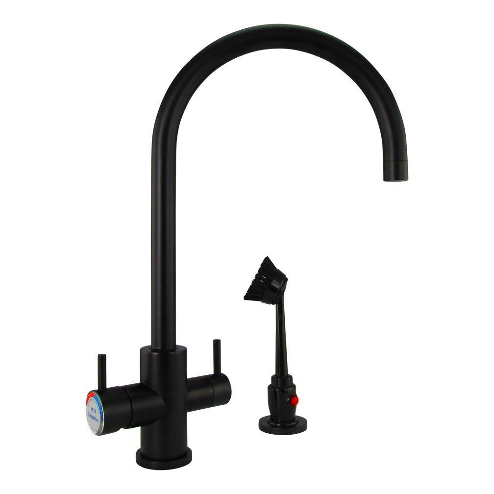 M34170 - Dishmaster M70MBHA Sapphire High Arc, Matte Black - Dishmaster
