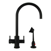 M34170 - Dishmaster M70MBHA Sapphire High Arc, Matte Black - Dishmaster